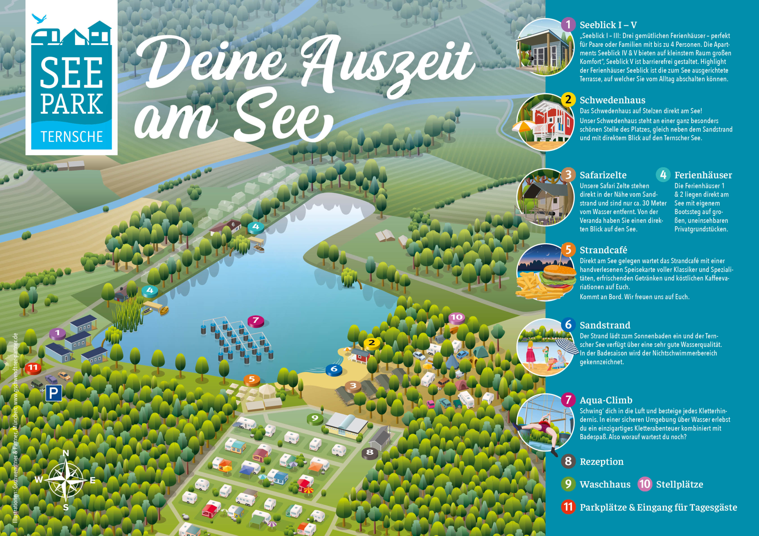 Übersichtsplan Seepark Ternsche
